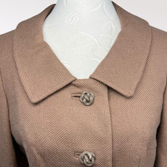 Vintage Lord & Taylor Wool Blazer Jacket Button Closure XS - Picture 2 of 12